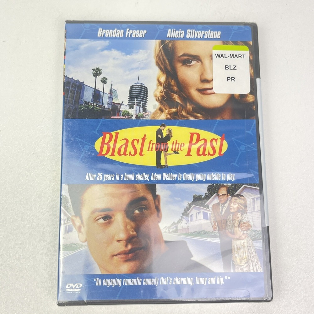Blast From The Past DVD 1999 Brendan Fraser Alicia‎ Silverstone